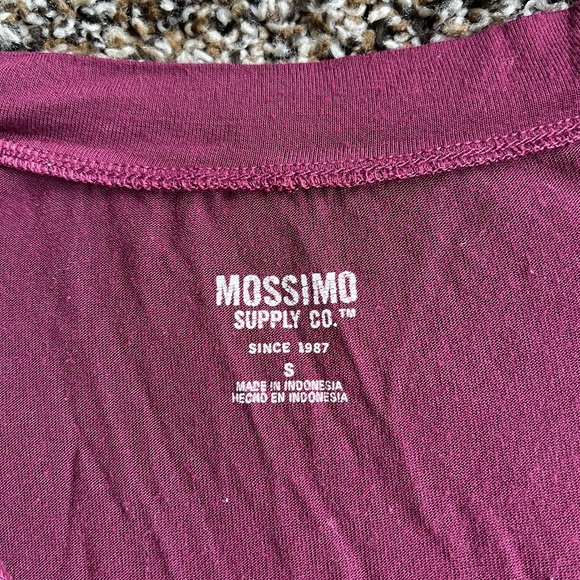 Mossimo Supply Co. Pink Fitted Short Sleeve T-Shirt - Picture 6 of 6